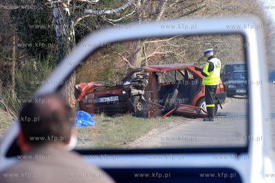Smiertelny wypadek drogowy na drodze Kazimierz - Debogorze...