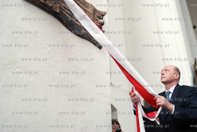 Gdansk, Bazylika Mariacka - uroczysta Msza sw. z udzialem...