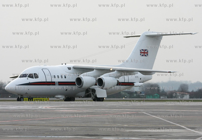 Gdansk, Rebiechowo Nz. BAe 146 CC.2 Royal Air Force.
05.12.2008
fot.Sebastian...