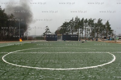 Objazda k/Ustki, trwa budowa kolejnego stadionu w ramach...
