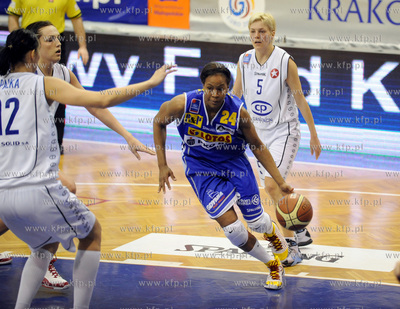 Krakow.
Ekstraklasa koszykarek
Wisla Can-Pack - Lotos...