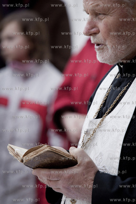 Bialystok-Suprasl. Swieta Wielkanocne w kosciele Prawoslawnym,...