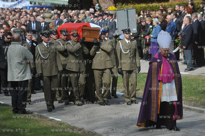 Gdansk. Srebrzysko. Pogrzeb posla, Arkadiusza Rybickiego,...