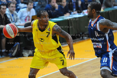 Sopot. Drugi mecz o medal brazowy pomiedzy Trefl Sopot...