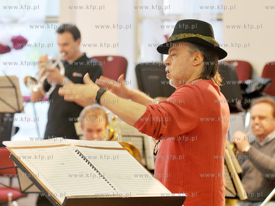 Sopot. Sala Kameralna w Operze Lesnej. Proby przed...