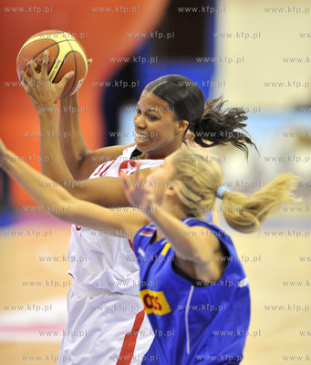 Hala Wisly w Krakowie. Ford Germaz Ekstraklasa. Koszykarki...