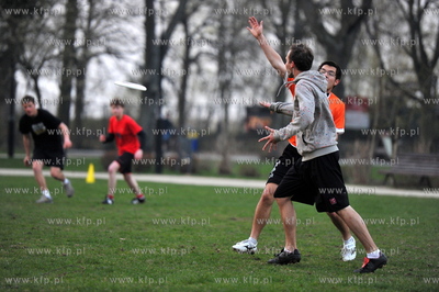 Sopot - Park Poludniowy. Trening trojmiejskiej druzyny...