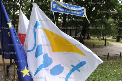 Sopot. Uroczystosc nadania nazwy "Aleja Stanislawa...