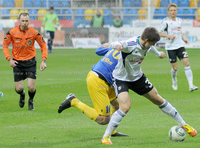 Gdynia. Meczu polfinalowy Pucharu Polski Arka Gdynia...