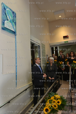 Odsloniecie tablicy poswieconej Franciszce Cegielskiej,...