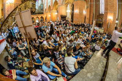 Od godzin porannych 23 lipca trwało w Pelplinie "Przystań"...