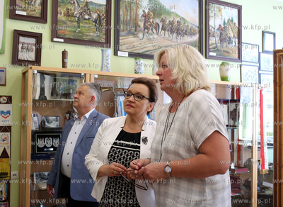 Wizyta Minister Edukacji , Anny Zalewskiej, w Zespole...