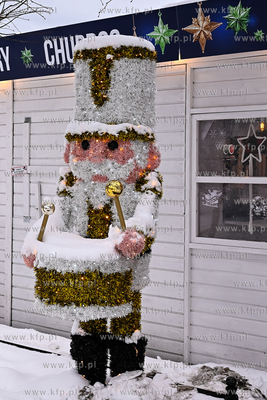 Sopot. Centrum Sopotu i Park Północny po obfitych...
