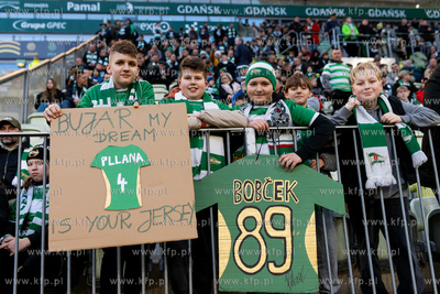 Polsat Arena w Gdańsku Lechia Gdańsk pokonała Pogoń...