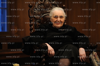 Gdansk, Ratusz Staromiejski. Uroczystosc wreczenia...