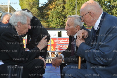 Obchody 70 rocznicy wybuchu II wojny swiatowej w Gdansku....