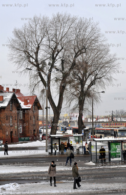 Gdansk Wrzeszcz okolice dworca PKP i ul. Klonowej,...
