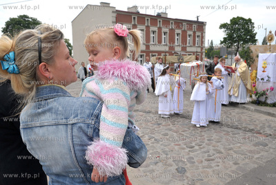 Procesja Bozego Ciala w Gdansku Letnicy, parafia sw....