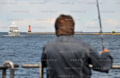Gdansk Nowy Port. Okolice kapitanatu portu i nabrzeza...