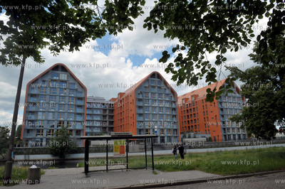 Gdansk Dolne Miasto. Apartamenty Aura  na wyspie Spichrzow....