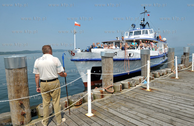 Sopot. Statek wycieczkowy białej floty Ewa, Żeglugi...