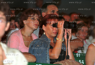 Sopot Festiwal. Aby zobaczyc dokladnie gwiazde na scenie...