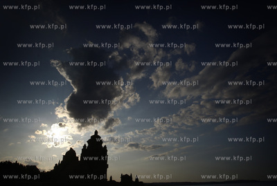 Gdansk Jelitkowo. Plaza. Wystawa monumentalnych rzezb...