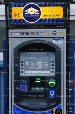 Gdansk Zaspa. Bankomat sieci Euronet.
18.03.2010
fot....