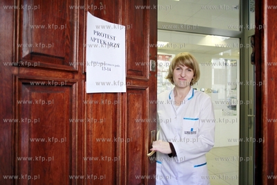 Gdańsk. Rozpoczął się protest aptekarzy polegający...