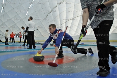 Lodowisko Brama Oliwska. Miedzynarodowy Turniej Curling'owy...