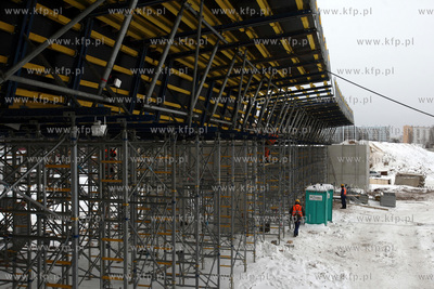 Budowa linii Pomorskiej Kolei Metropolitalnej. Nz....