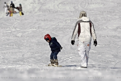 Stok narciarski w Trzepowie w okolicach Przywidza.
01.02.2014
fot....
