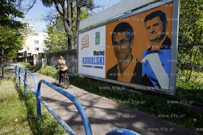 Billboard wyborczy Macieja Kowalskiego z Europy + Twoj...