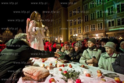 Gdańsk. Długi Targ. Wigilia miejska.
20.12.2015
fot....