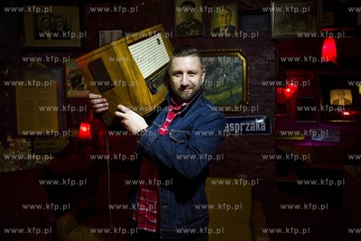 Michał Jasiewicz, naczelny radia Wihajster.
22.03.2018
fot....