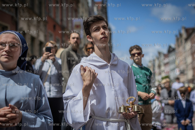 Gdańsk. Centralna procesja Bożego Ciała.
19.06.2025
fot....