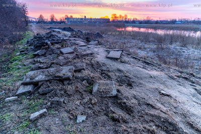 Rewitalizacja Opływu Motławy. 03.02.2023 fot. Paweł...
