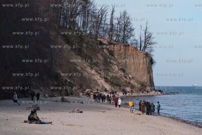 Klif Orłowski w Gdyni.  18.04.2022 / fot. Anna Rezulak...