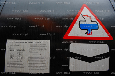 Gdansk. Bocznica Kolejowa Lotos.Lokomotywa Dragon,...