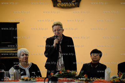 Gdansk. Aula Szpitala Specjalistycznego sw. Wojciecha....