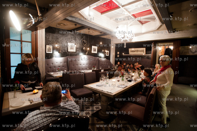 Gdansk. Restauracja Kubicki. Noc Restauracji - podczas...