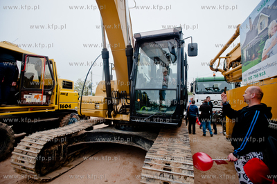 Gdansk. Matarnia. Kolej na PKM - Dzien Otwarty powstajacej...