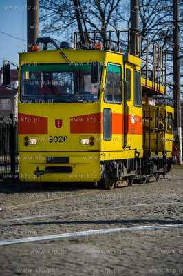 Gdansk. Wrzeszcz. Zajezdnia Tramwajowa Zakladu Komunikacji...