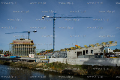 Gdansk. Budowa Muzeum II Wojny Swiatowej.
26.10.2015
fot....