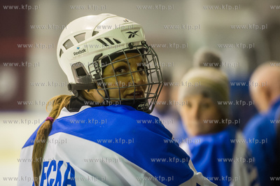Gdańsk. Oliwa. Mała tafla Hali Olivia. Mecz inaugurujacy...