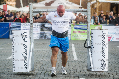 Gdańsk. Targ Węglowy. Zawody Pucharu Polski Strong...