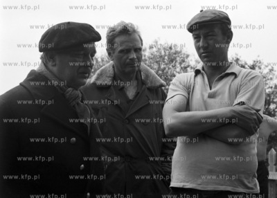 Plan zdjeciowy filmu Osada w Piaskach na Mierzei Wislanej....
