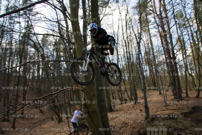 Sopot, bike park przy ul. Smolnej. Pierwsze zawody...