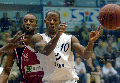 Mecz koszykowki Energa Czarni Slupsk-Bank BPS Basket...