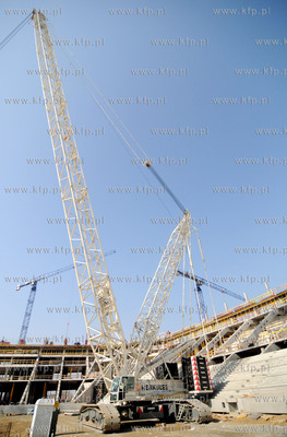 Budowa stadionu PGE Arena na Gdanskiej Letnicy.
25.03.2010
fot....